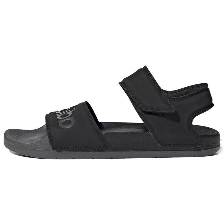 

new Adilette Adidas Sandal Black Grey 38