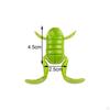 4 Pieces Soft Fishing Lures Bait Artificial Baits Topwater Frog for Walleye, Crappie,