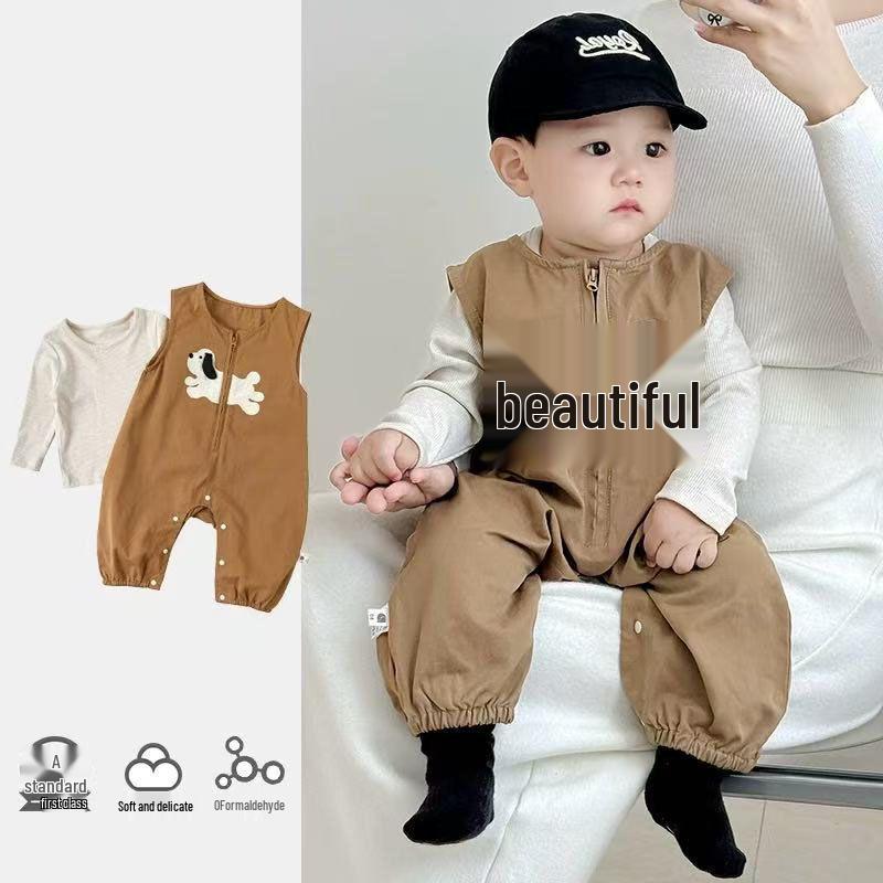 

Super Cute Cartoon Baby Romper Set - Spring & Autumn Casual Outfit 90 cm