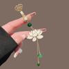 New Chinese-style Safety Pin Fringed Cheongsam Collar Decoration Brooch for Women's Chest Ornament