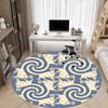 1pc Whirling Cats Office Round Area Rug, Indoor Mat Suitable For Office, Under Office Chairs Bedroom Living Room Home Decor, Room Deco