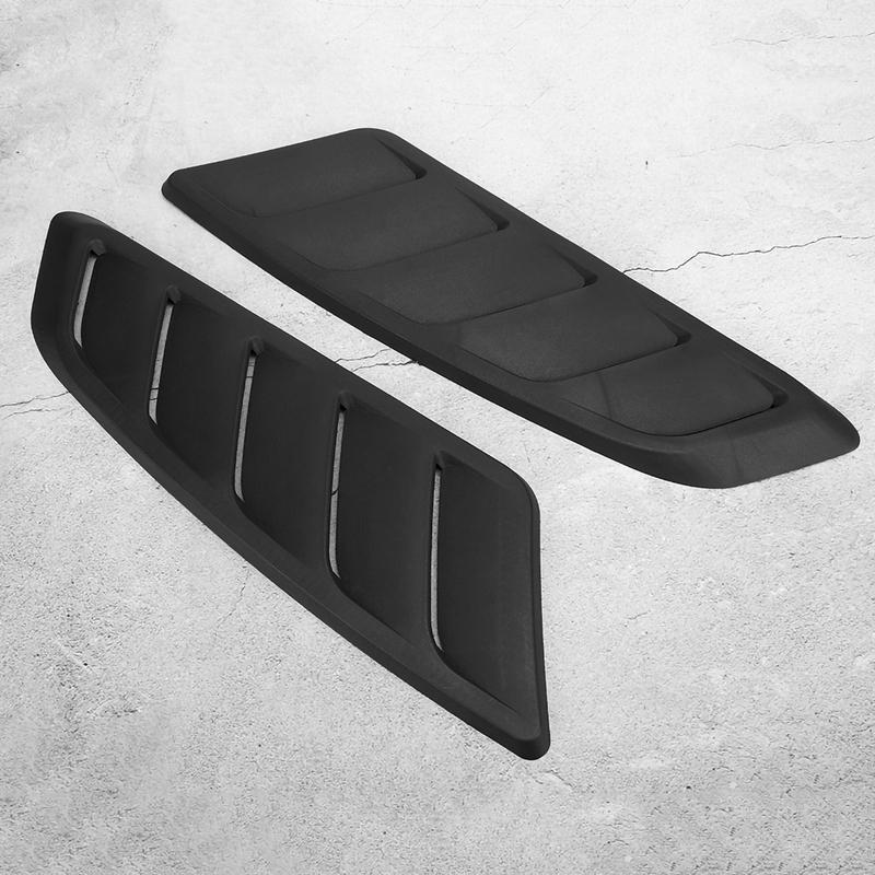 Car Auto Modification Hood Bonnet Vent Cover Fit for 2015-2017 Bonnet Air Vent Hood Air Vent Bonnet Vent Cover