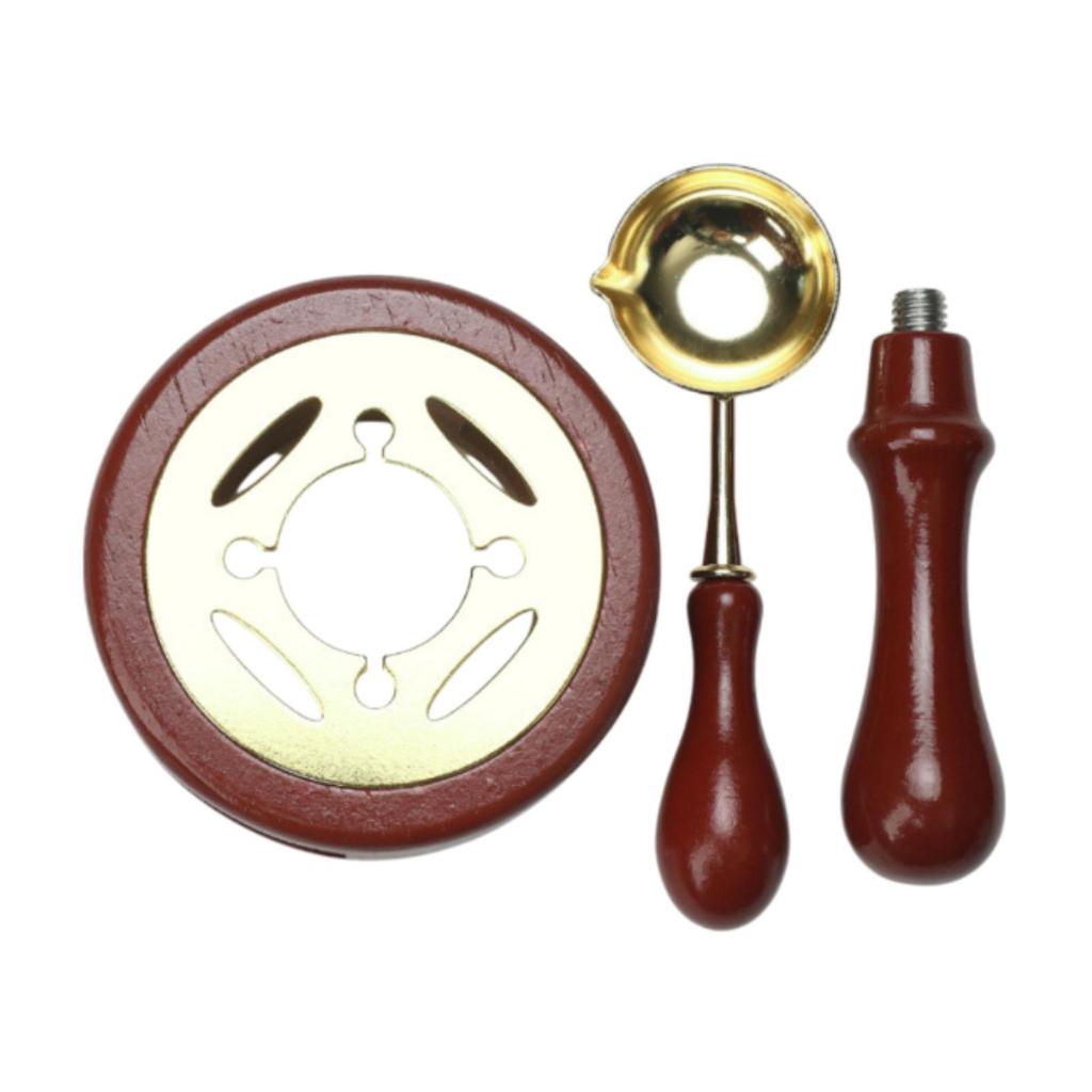 Wax Seal Kit Portable Wax Furnace Tools for Invitations Party Crafting