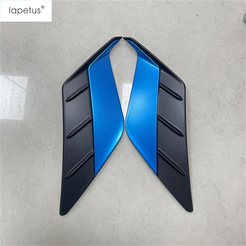 Rear Bumper Fog Light Lamp Eyebrow Frame Decoration Cover Trim For Toyota Corolla Cross XG10 - 2025 ABS Chrome Accessories