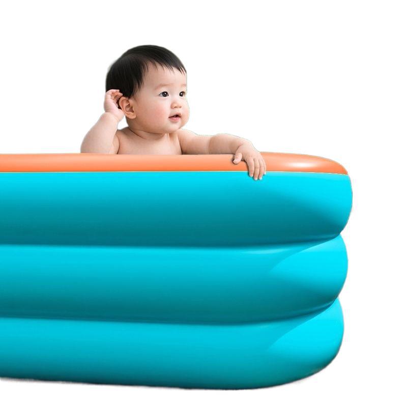 Extra Thick Inflatable Pool for Home Use - Super Large & Durable for Kids, Adults, Babies & Infants