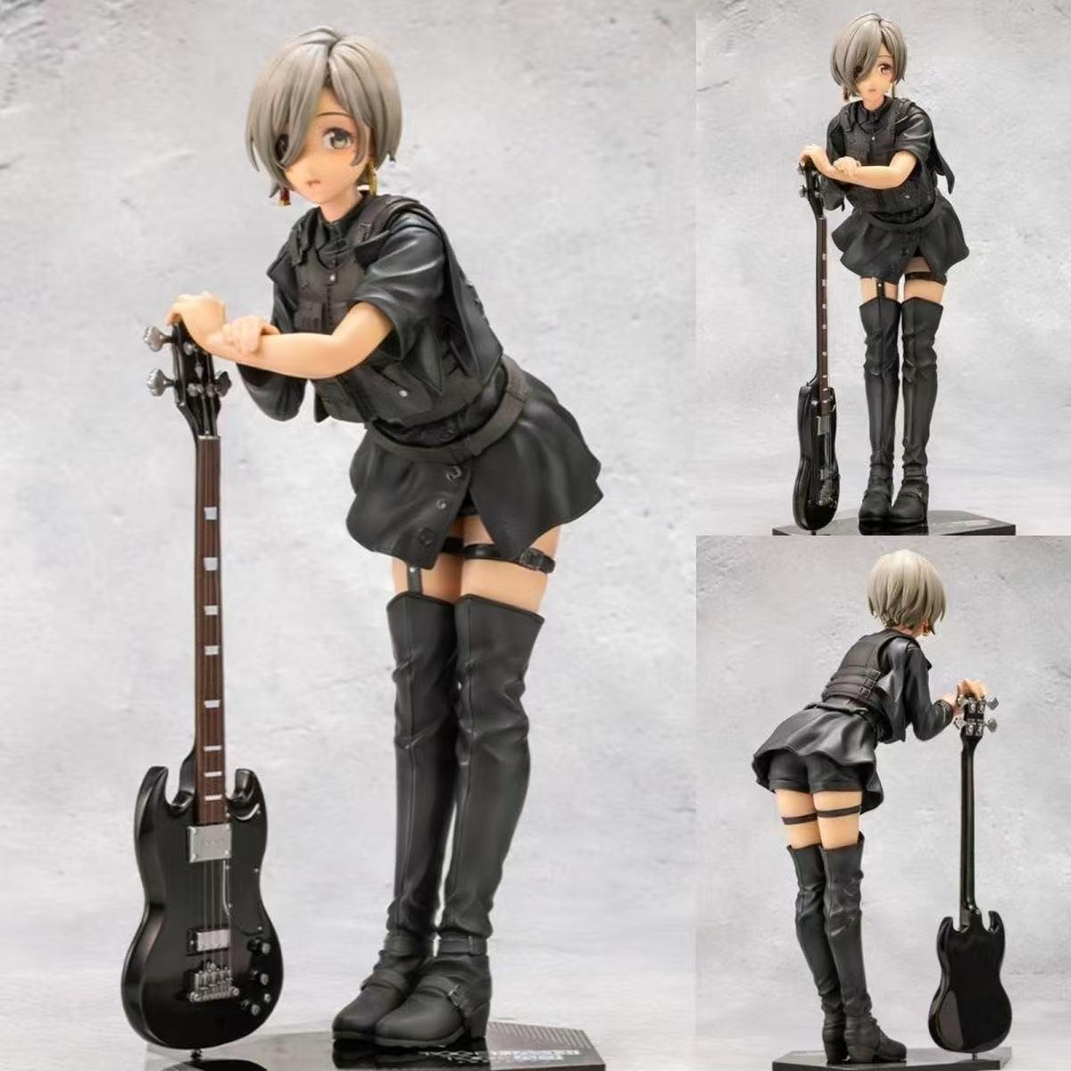

Golden Week Lupin Girl Band Anime Figure - Two-Dimensional Beautiful Girl Model Ornament