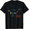 T-shirt Graphique EMC2 Équation d'Einstein Science Doux Respirant Décontracté pour Voyage Unisex