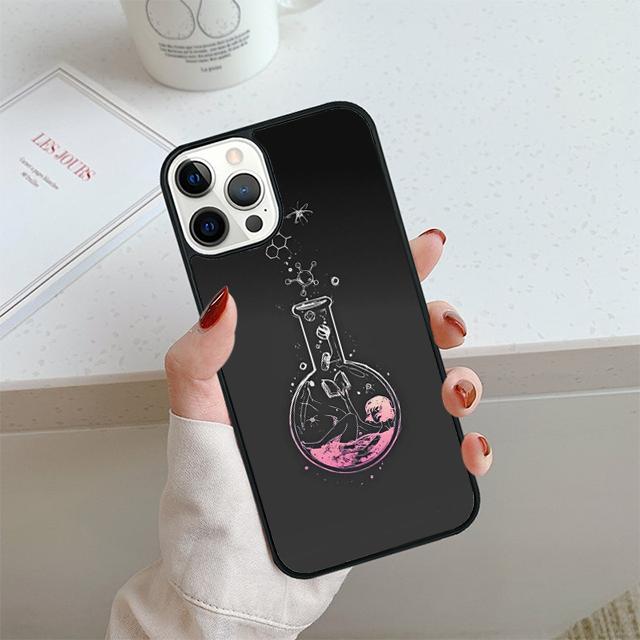 

Science Chemistry Style Phone Case For iPhone 17 Air 13 12 14 15 16 Cover For Apple Pro Max 6S Plus Coque iPhone 15plus