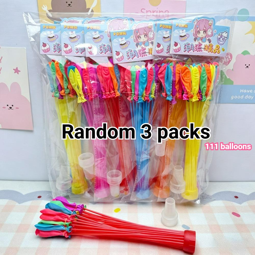Fast Fill Water Balloons, Self-tying Summer Water Bombs, Fun Birthday Party Toy Games, Outdoor Water Fight Toys For Kids Adults