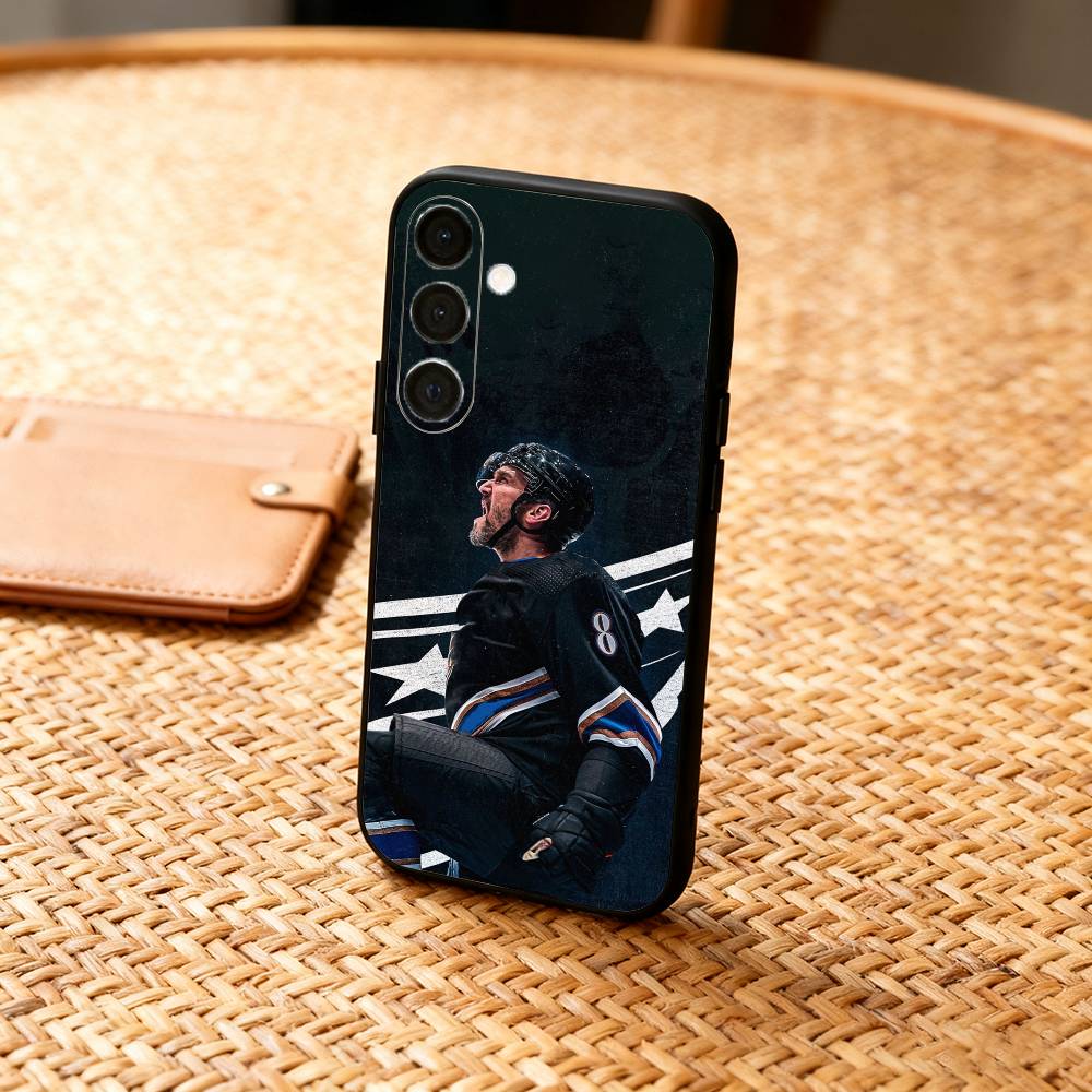 

H-Hockey P-Player A-Alex Ovechkin Phone Case For Samsung A73,72,71,53,52,51,22,91,80, Soft Black Cover Samsung a72
