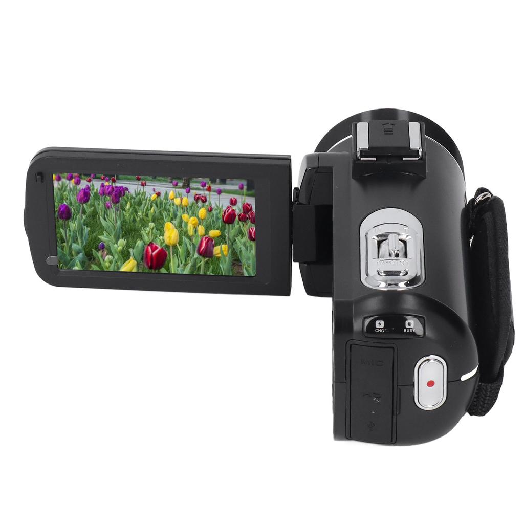 4K Ultra HD Digital Camcorder WIFI 3 Inches IPS Color Touch Display 18x Digital Zoom PC Camera