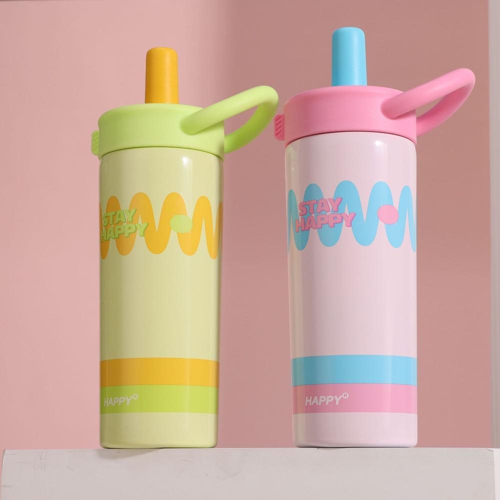 Dopamine Stainless Steel Insulated Cup Leak-Proof Vacuum Flask Thermos Water Bottle  Outdoor