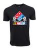 Men's and Women's T-shirts Dominos Pizza Racing Graphic