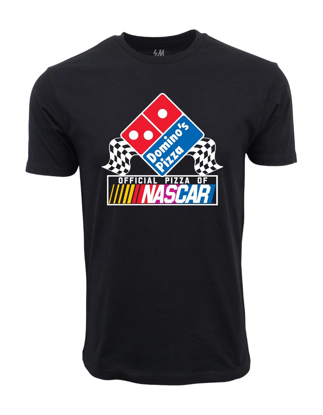 Unisex Adult Casual Graphic Dominos Pizza Racing Graphic T shirt T-... S