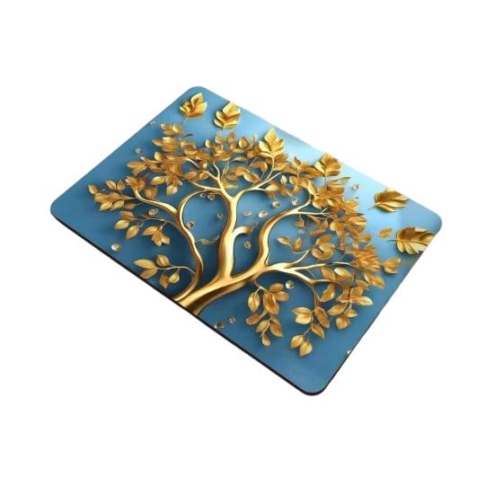 Floral Dish Drying Mat Absorbent Kitchen Drying Mat Reusable Washable Dish Drying Pad Non-slip