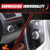 Silver Headlight Switch Knob Cover Trim Ring For Cadillac Escalade 2006-14