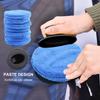 Garneck 8pcs Car Wax Applicator Pads Kit 5'' Microfiber Soft Foam Waxing Pad with Grip Handle for Car Furniture Glass Boat Polis