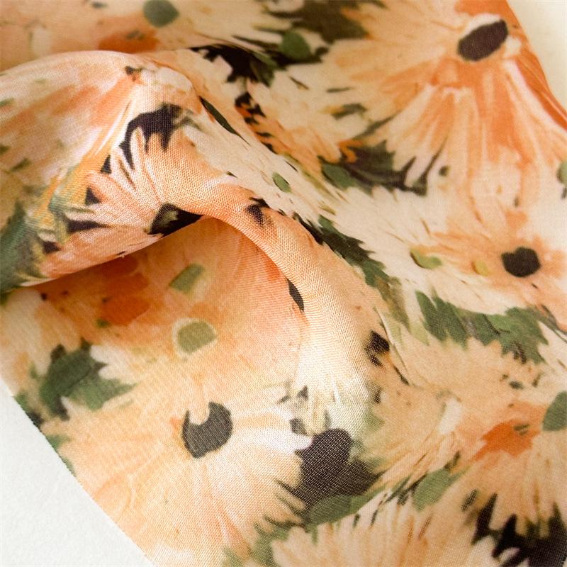 Assorted Floral Print Bandana Headband Elastic Back Hair Scarf Bohemian Style Headwrap Colorful Summer Hair Decor For Women