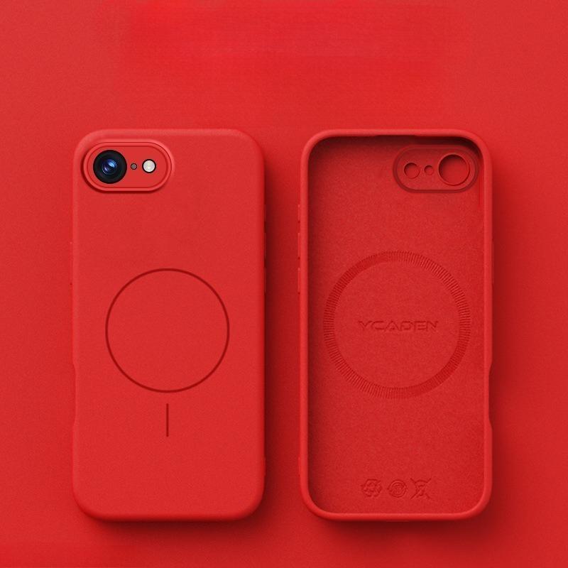 Original Liquid Soft Silicone For Magsafe Wireless Charge Magnetic Case For iPhone 16 Plus 15 14 13 12 Pro Max 11 Cover