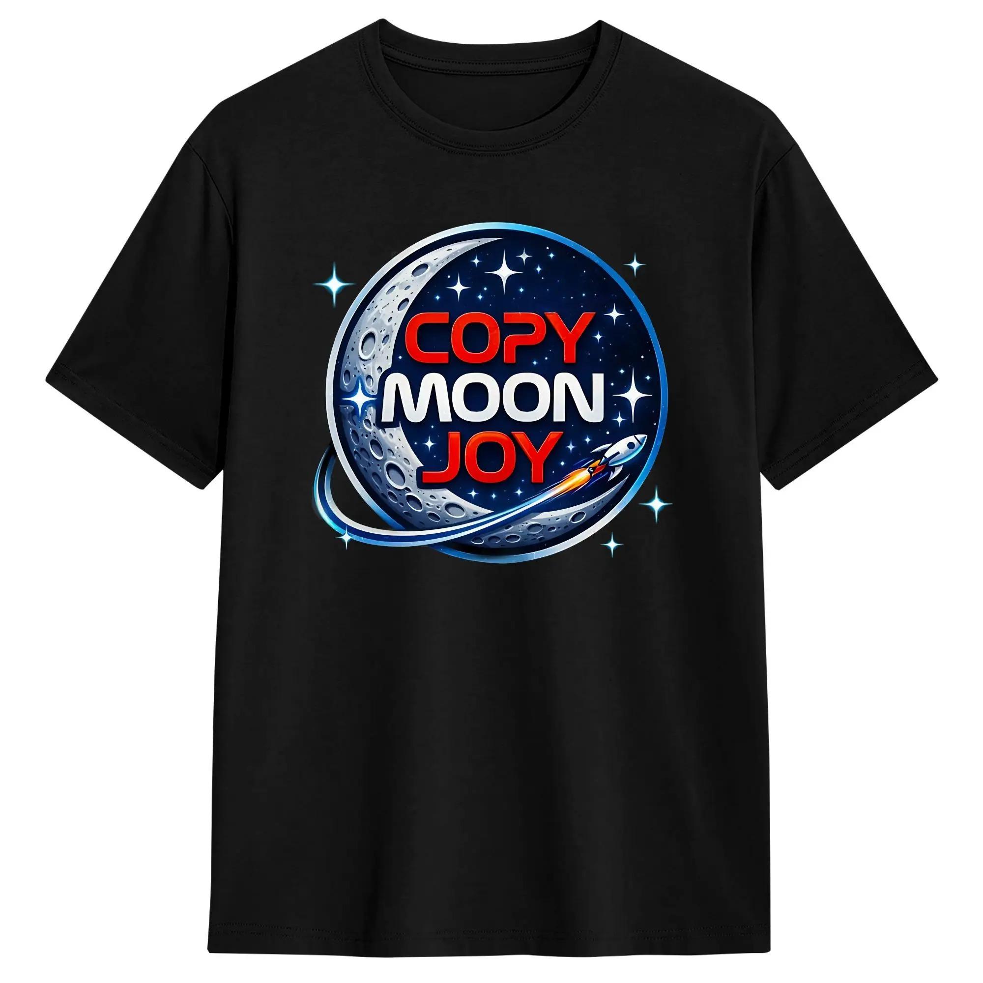 2026 Summer Fashion Vintage Top Copy Moon Joy TShirt Unisex Crew Neck Cotton T Shirt Short Sleeve Tee Shirt New Arrival Tops S