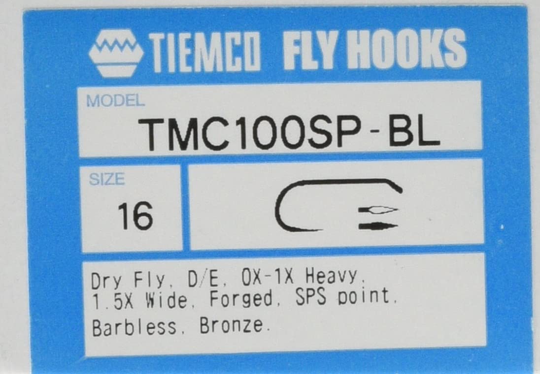 

TIEMCO Fly Hook Q100 TMC100SP-BL No. 10