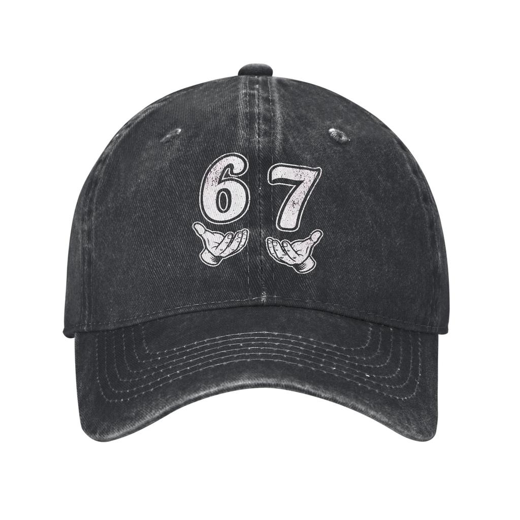 Unisex I Was 6 Now Im 7 Six Seven 7 67 Funny Cap Wear Baseball Caps Vintage  Snapback Hat Adjustable