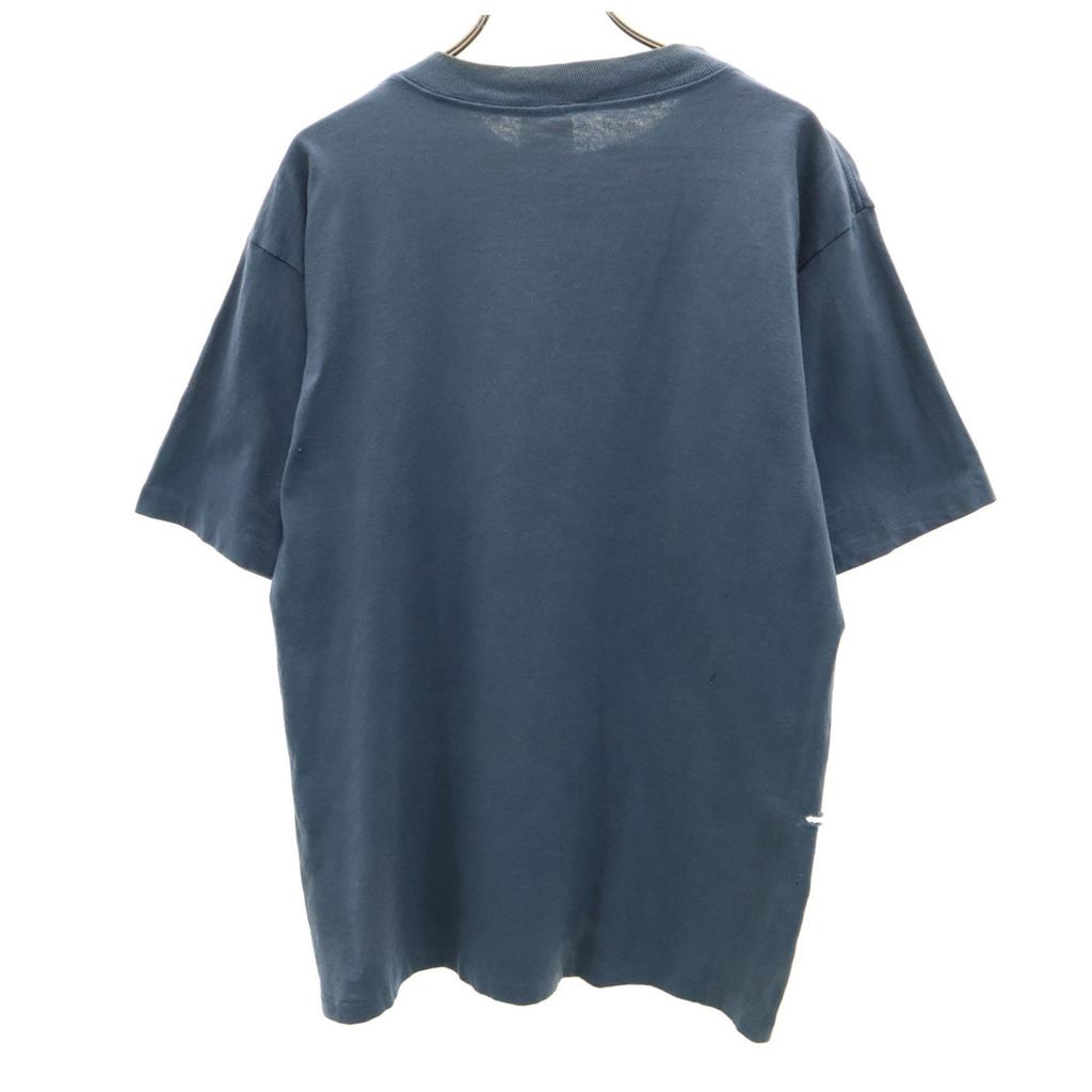 PRAIRIE MOUNTAIN 90er Made in USA Altes Kurzarm-T-Shirt M Einzelnaht Herren Gebraucht