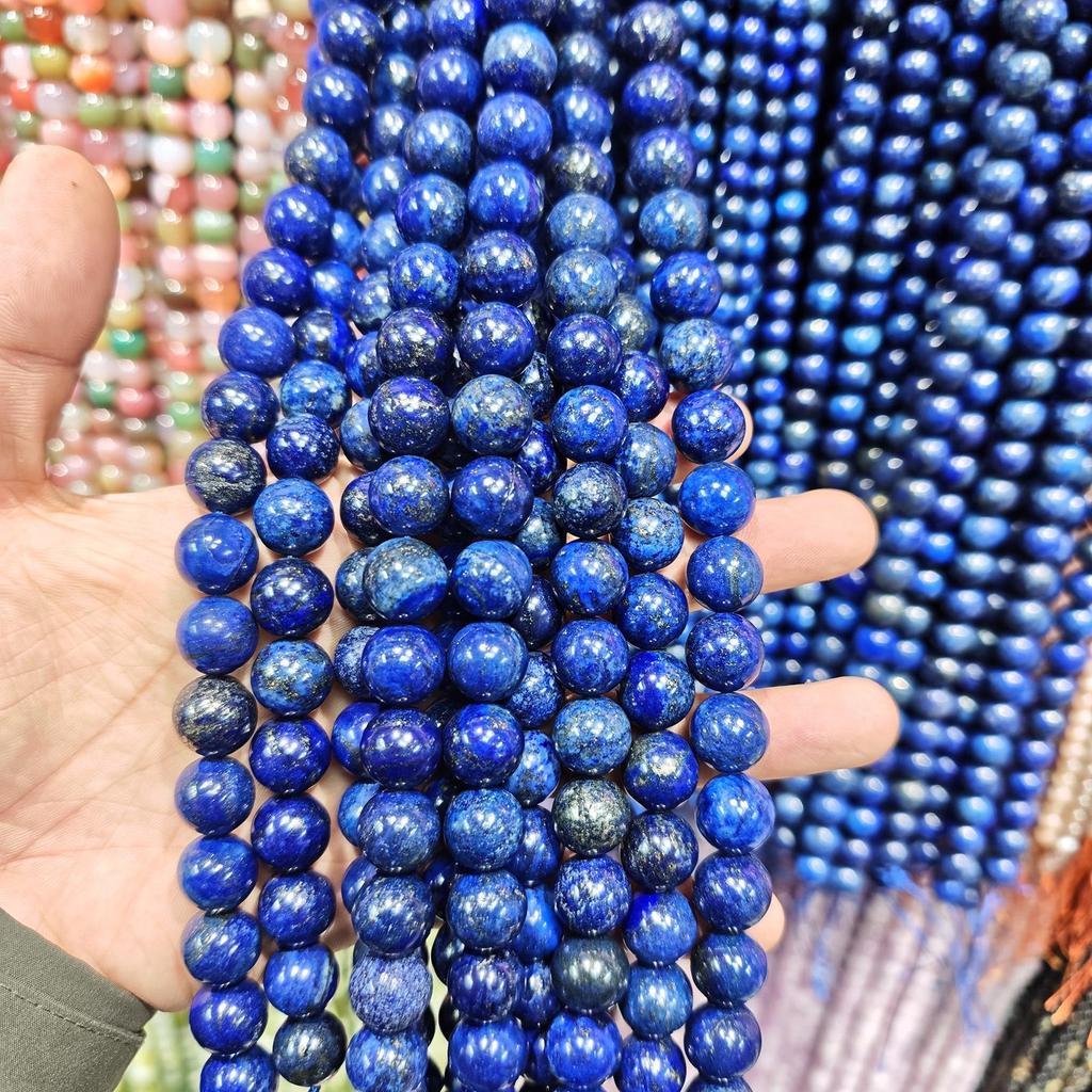 Blue Series Aquamarine & Blue Lace Agate Natural Stone Beads for DIY Jewelry