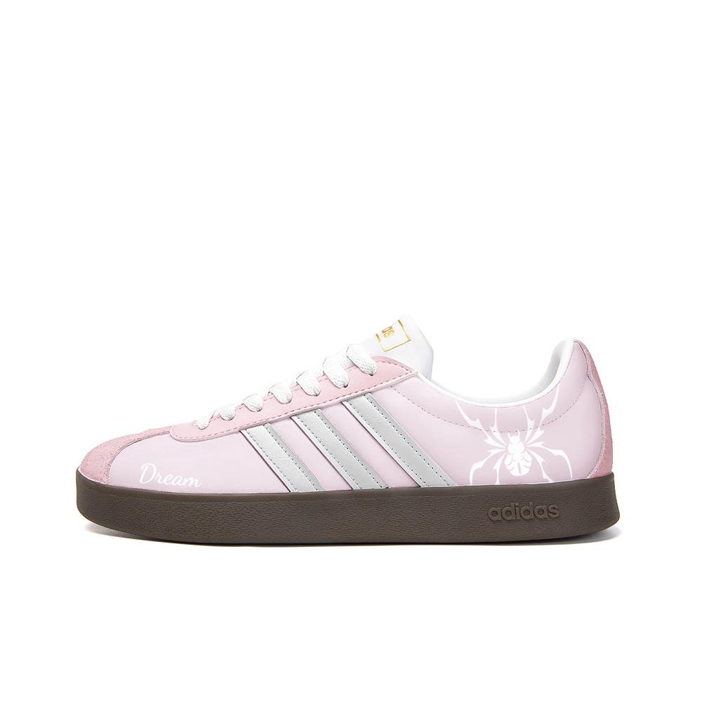 

Adidas Neo VL Court 2.0 Slip Resistant Abrasion Resistant Low top Skateboard Shoes Unisex Pink ID6015(Team354-) 44⅔