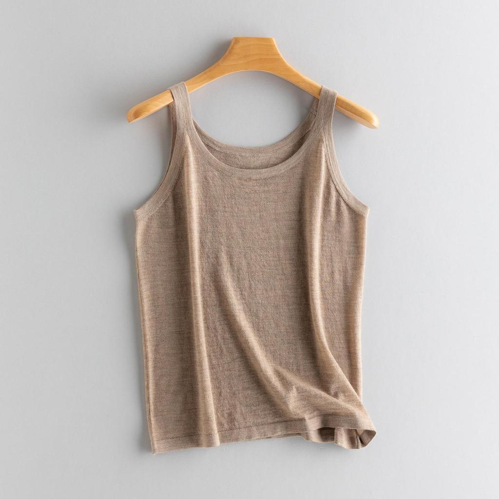 Finespun 80s Cashmere Spaghetti Strap Vest