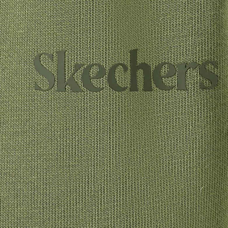 Skechers Casual Breathable Comfortable Five-Point Sports Shorts Men Shorts Martini-Olive-Green L225M099-05HR