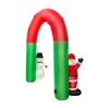 8FT Vánoční nafukovací Santa Claus a sněhulák Arch Yard Dekorace Holiday Home Decorations Yard