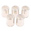 5PCS Microwave Oven Repair Caps Stainless Steel Magnetron Antenna Covers for Small Appliance Replacement Jobs at Home