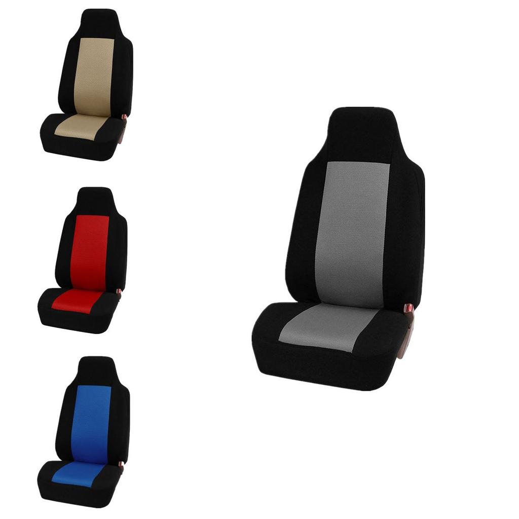 Fundas Universales de Asiento Delantero para Coche, Sedán, Camión, Furgoneta, de Calidad Premium, en Colores Elegantes