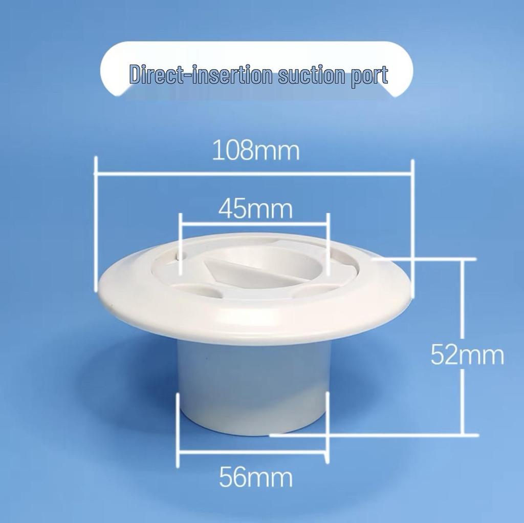 Adjustable In-Pool Concrete Water Inlet & Outlet for Circulation and Surfing