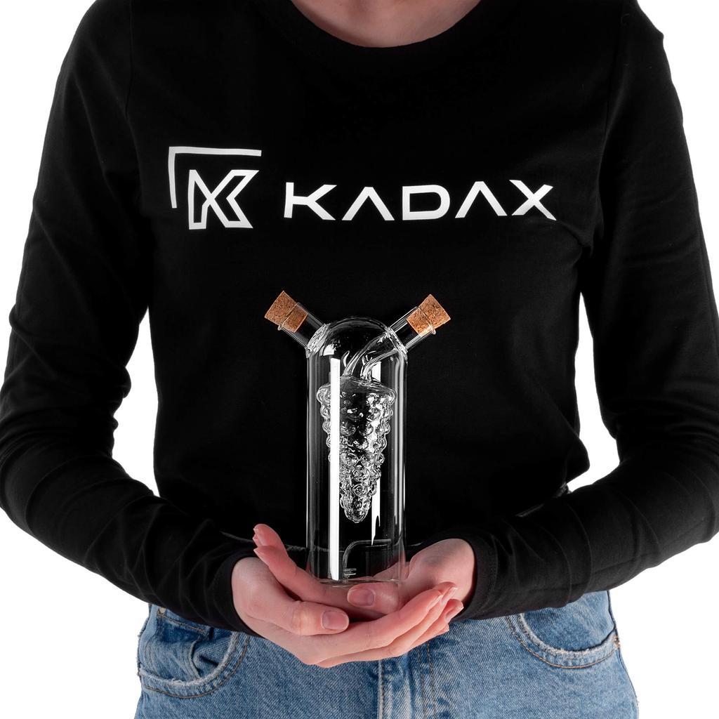 KADAX bottle for oil and vinegar 300 ml + 50 ml