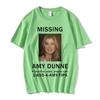 Amy Dunne Missing Poster Hip Hop Rapper Men Women T-shirt 100% Cotton