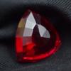 Natural Red Ruby Loose Gemstone 11.05 Ct Trillion Cut for Jewelry Making and Gem Collections