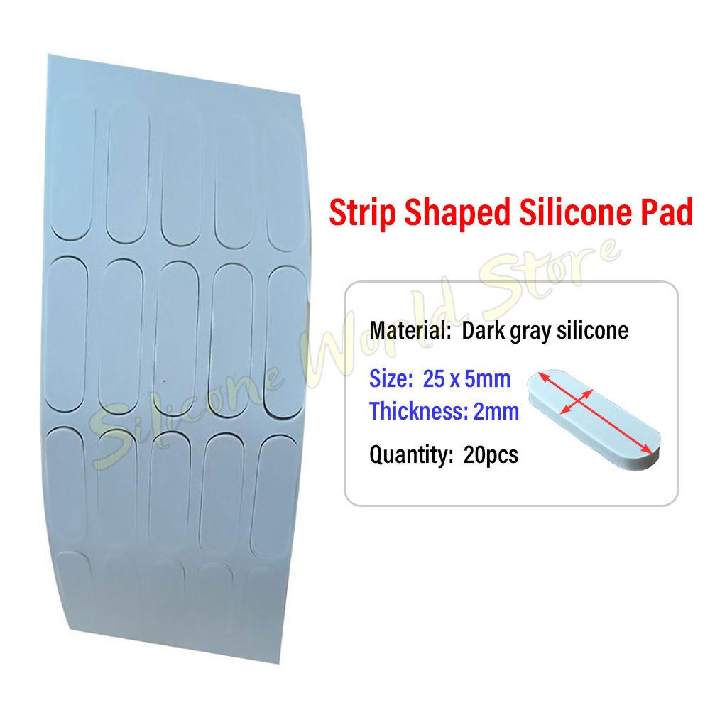SW Self Adhesive Silicone Anti Collision Pad Anti Slip Sponge Mat Door Stopper Damper Buffer Soundproofing Furniture Pad Cushion
