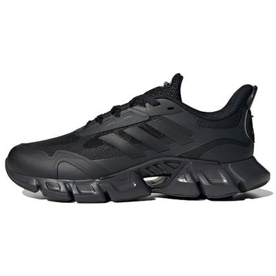 Climacool Comfortable Fabric Shock Absorption Durable Low-Top Casual Urban Commuting Running Shoes Unisex Sneakers Black IF0640