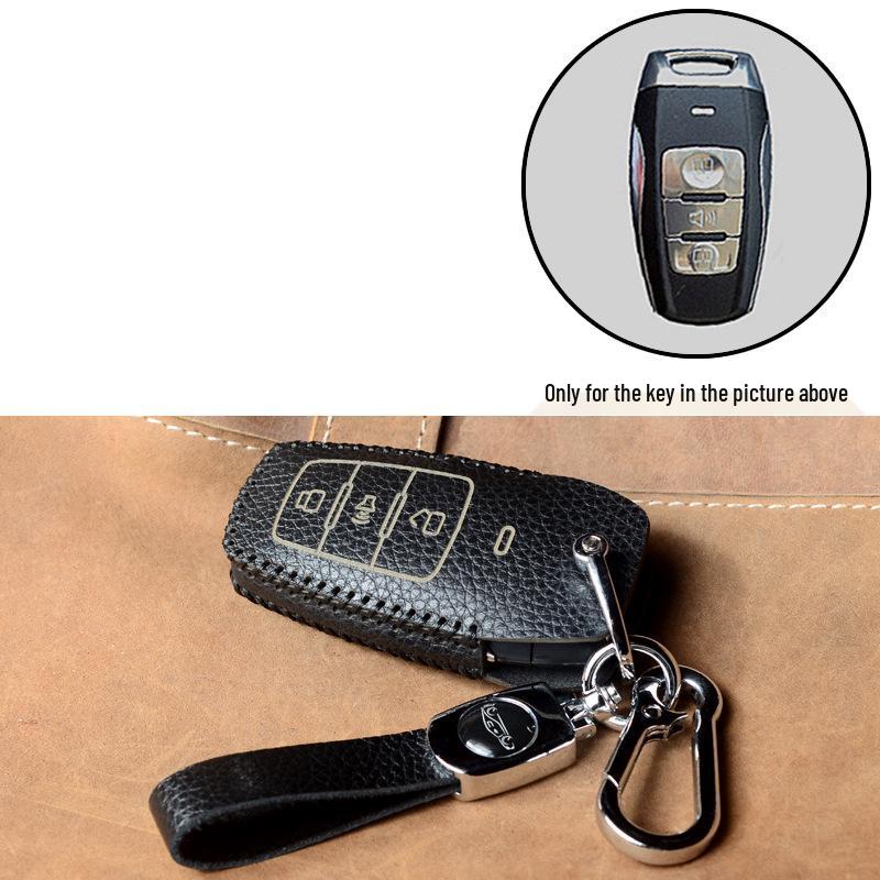 Key Case for Great Wall: Haval H6, H9, Chitu, F7, H2S, M6, F5, H4, Big Dog, F7X, Fengjun, Ora with Snap Button