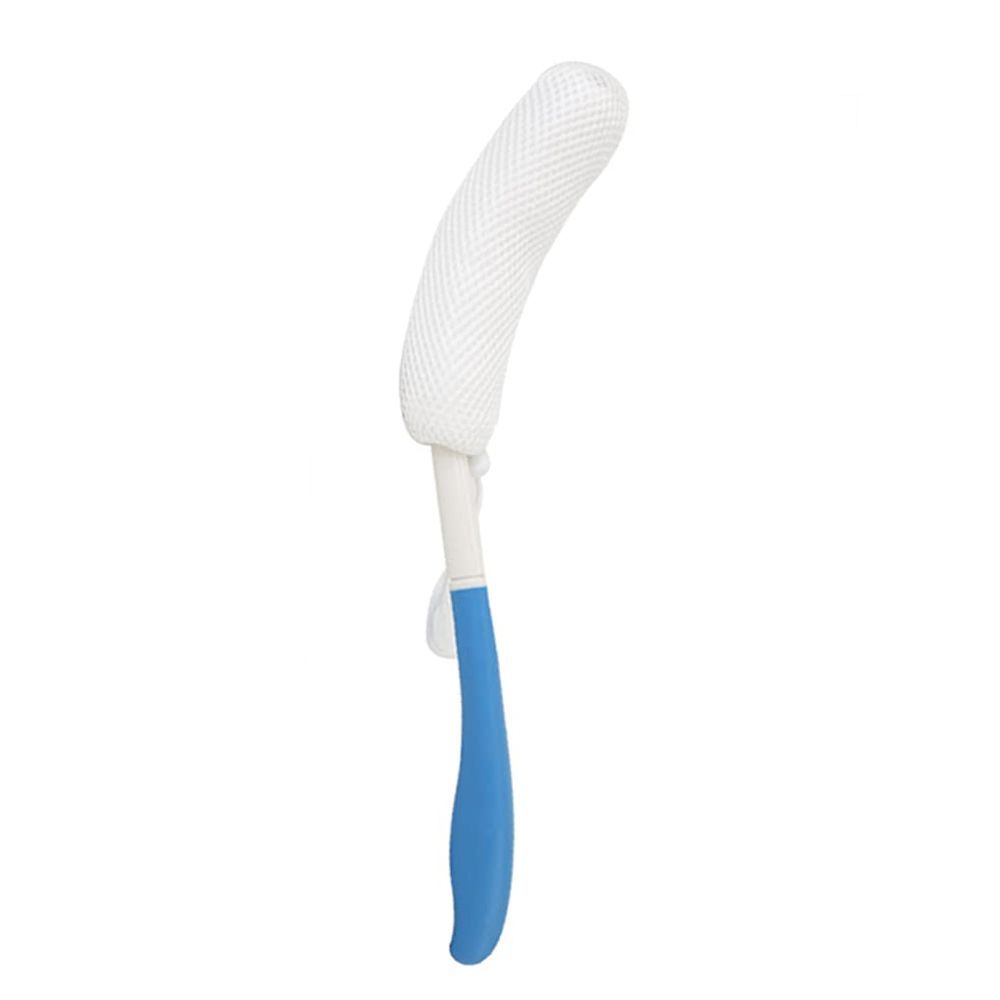 Fette Menschen Geeignet für Ältere Tolle Ergonomie Badebürste Lang Anti-Rutsch Silikon Rückenwäscher Für Dusche Gekrümmter Griff