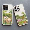 Coconut Tree Silicone Phone Case For iPhone 16 Pro Max 11 12 13 14 15 Pro Max X XR XS 7 8 15 Plus SE2 Summer Scenery Back Covers