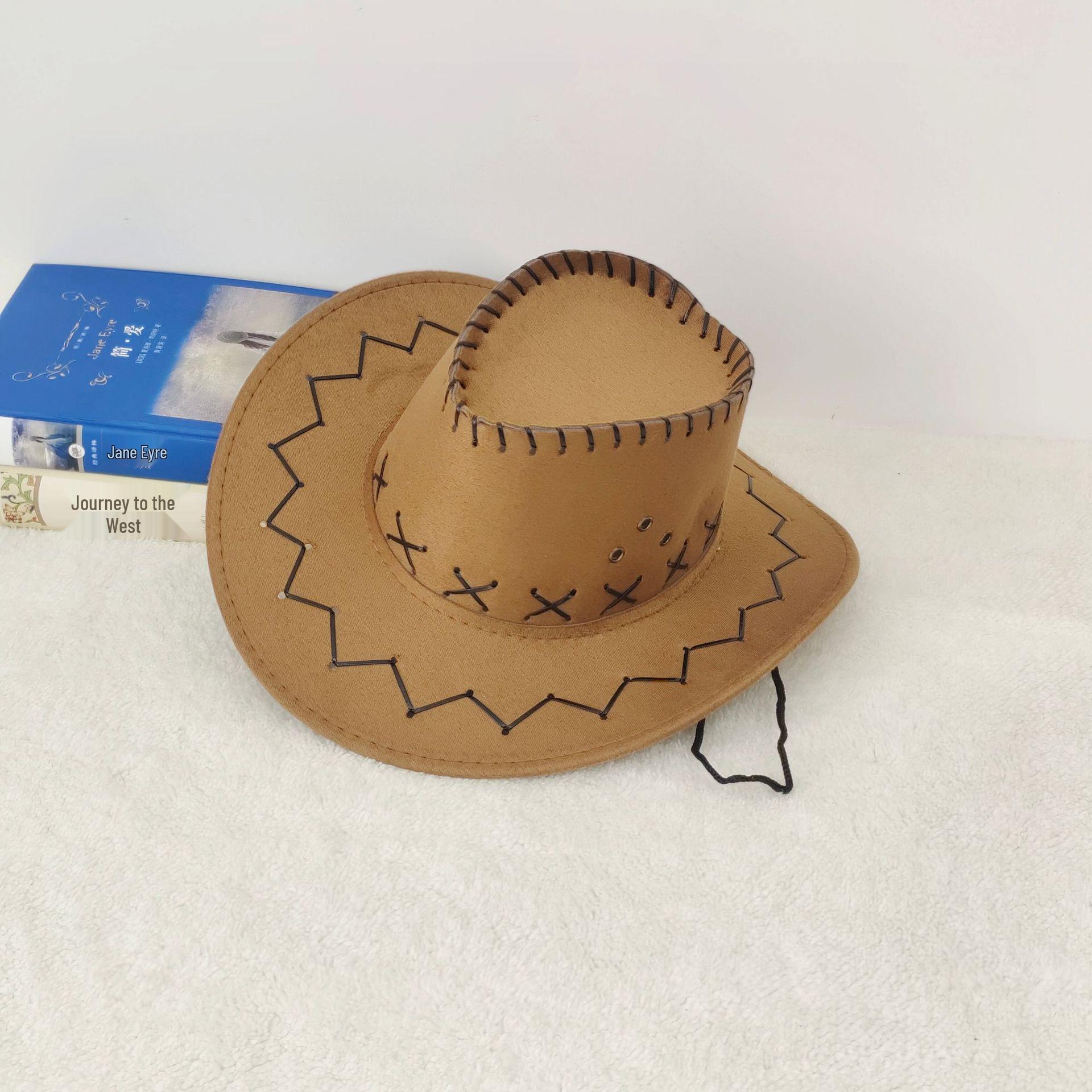 

Kids Western Cowboy Sun Hat for Outdoor Adventures Small