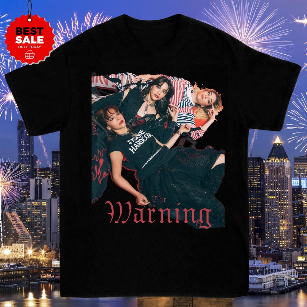 

THE WARNING Summer Tour T Shirt S-5XL Black All Size DO572 Unisex T-Shirt L