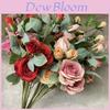 Artificial Rose Bouquet Wedding Photography Prop With Long Stems For Event Decor