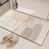 Minimally Modern Bathroom Floor Mat Absorbent Anti Slip Bathroom Door Diatomaceous Earth Quick Drying Shower Floor Mat