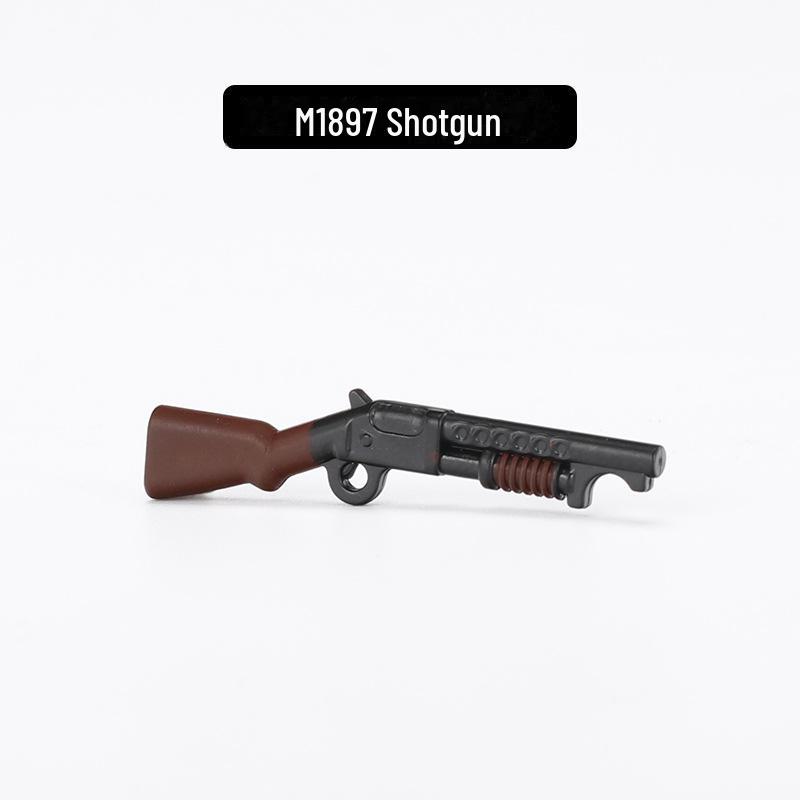 

«Набор фигурок военного собрания»: Цветное оружие, пластиковые аксессуары, настольная модель для песка