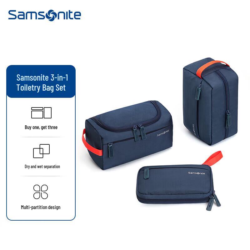 Samsonite 3-in-1 Travel Toiletry Bag