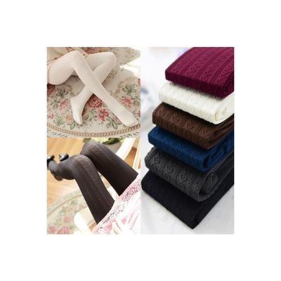 Spring Winter Warm Women Tights 3D Jacquard Love Heart Pantyhose Sexy Nylon Stockings Tights
